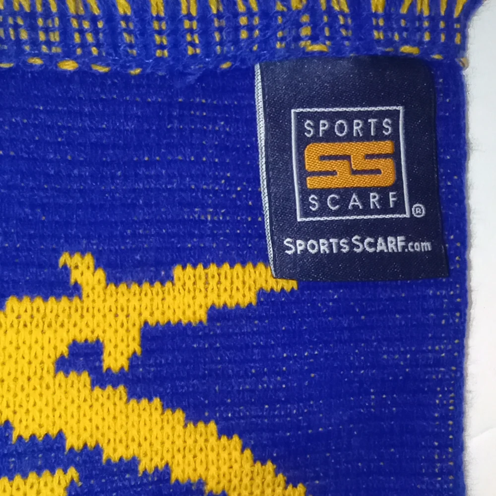 VTG Boyd Buchanan School Chattanooga Tennessee Blue /Gold Unisex Scarf 58